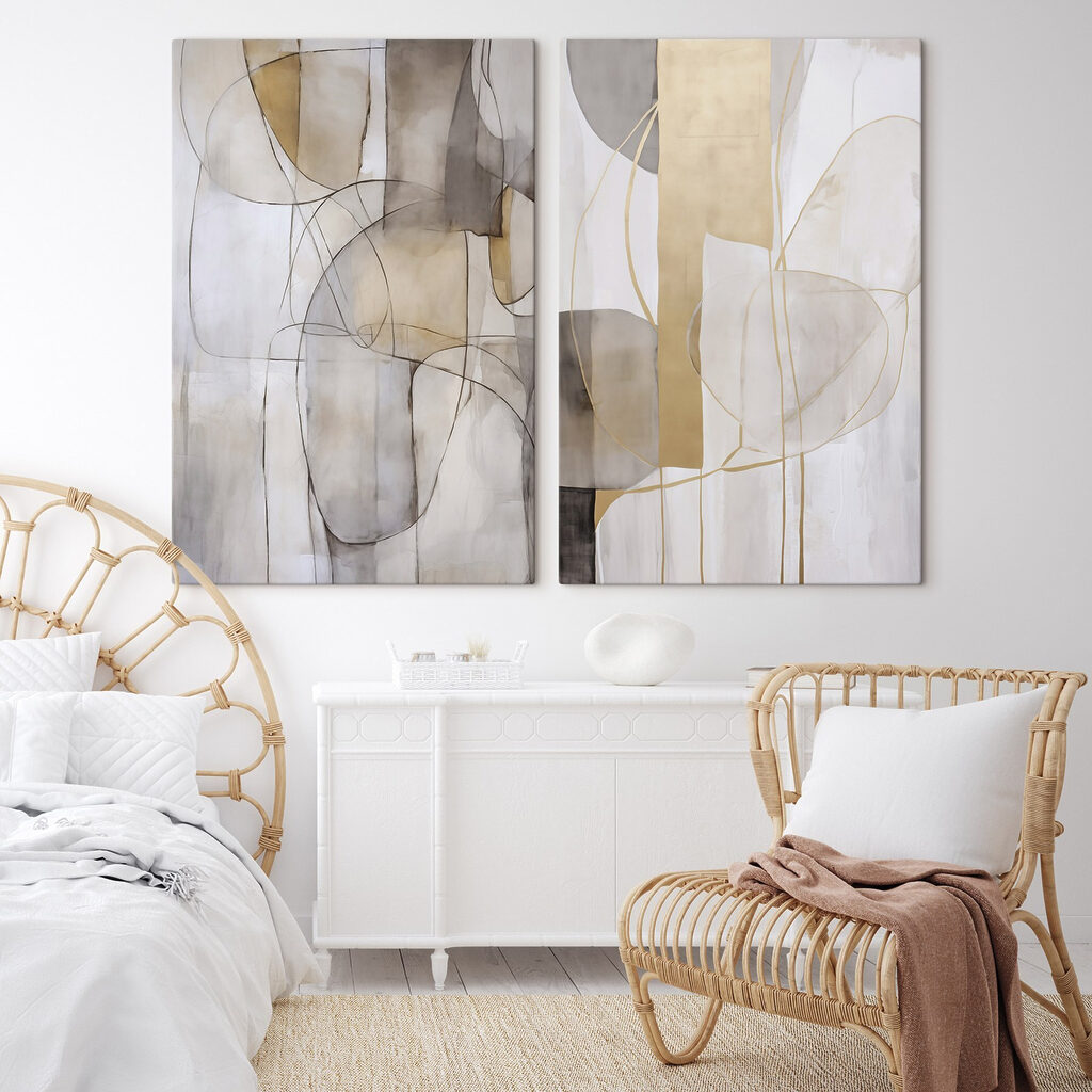 Courbes et touches d’or — intérieur 1