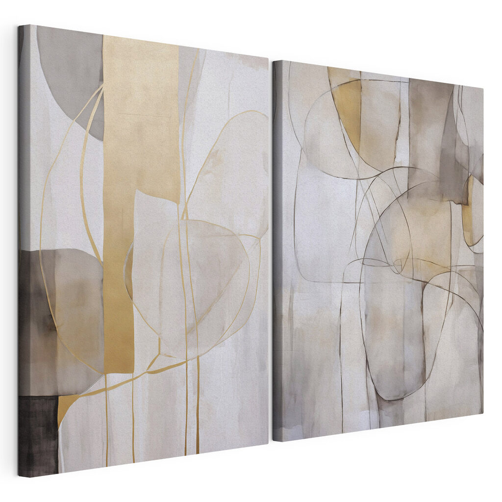Courbes et touches d’or — vue du produit