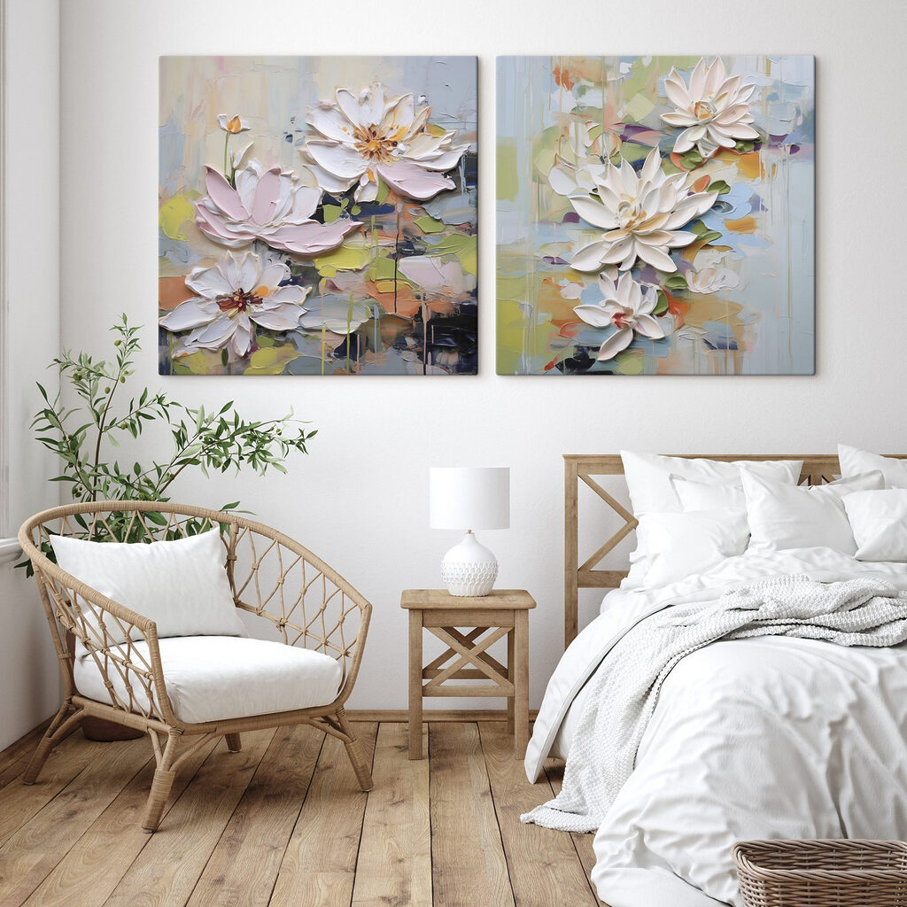 Fleurs flottantes — intérieur 2