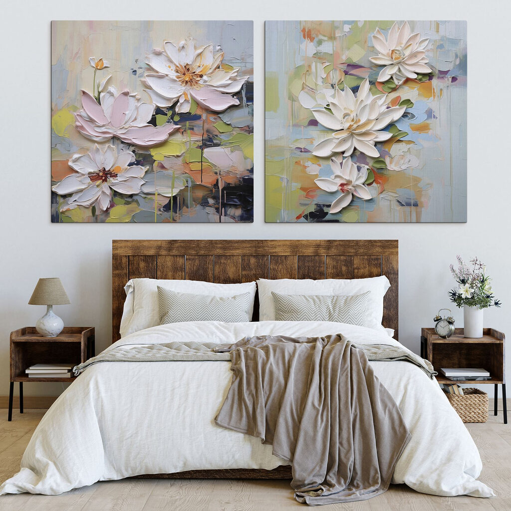 Fleurs flottantes — intérieur 1