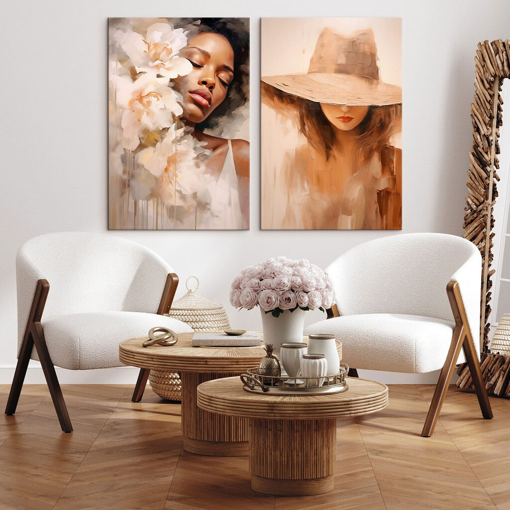 Portraits aux tons sable — intérieur 4
