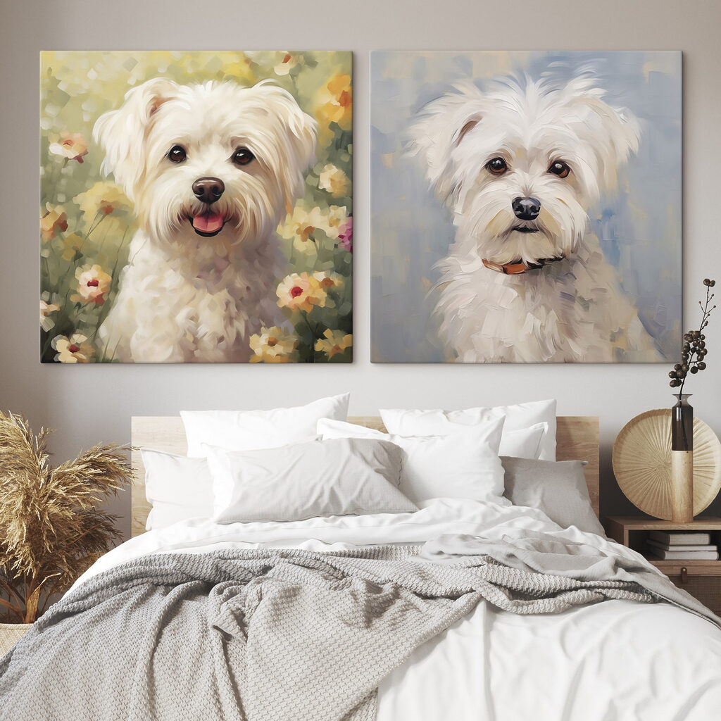 Portraits de chiots — intérieur 2