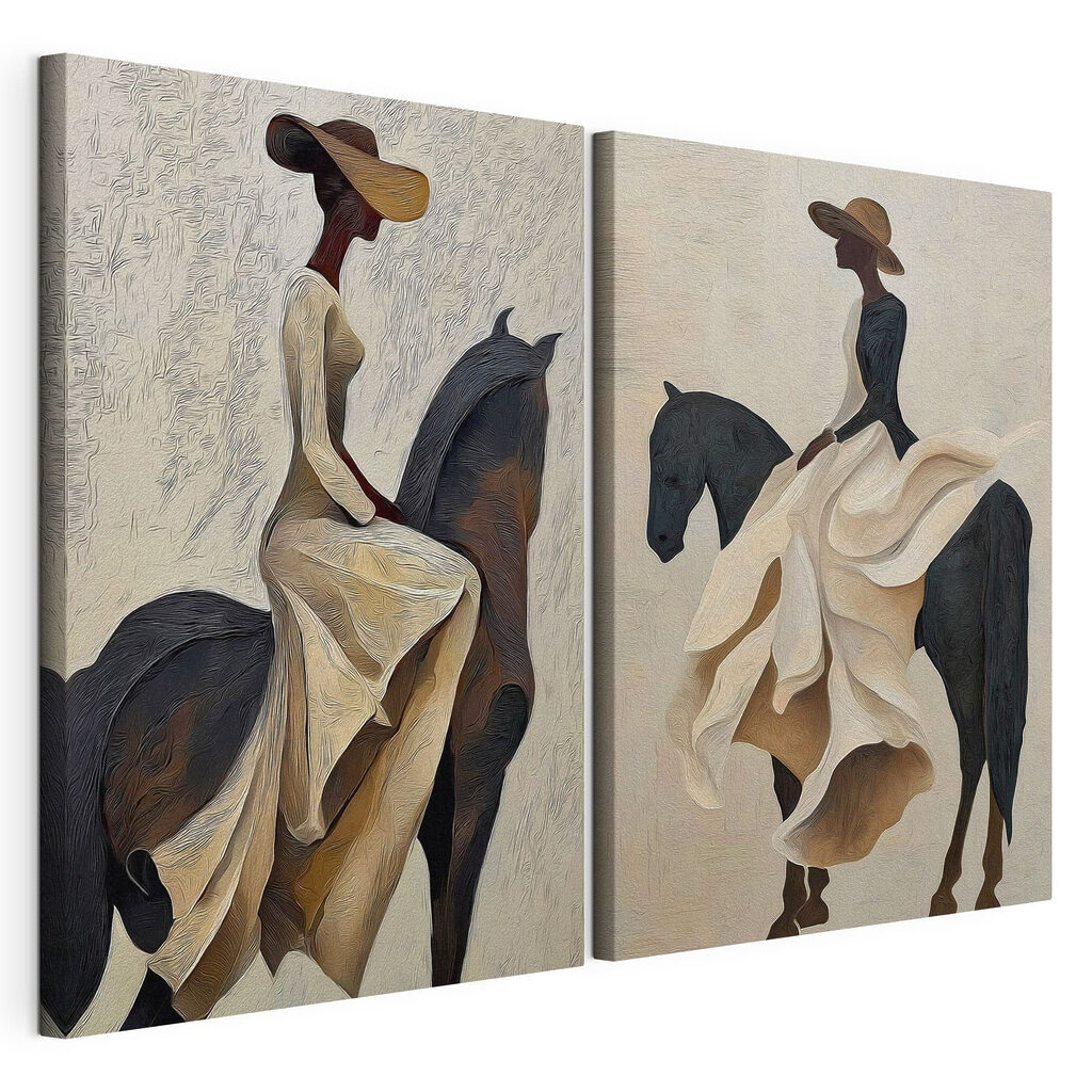 Cavalière au chapeau — vue du produit