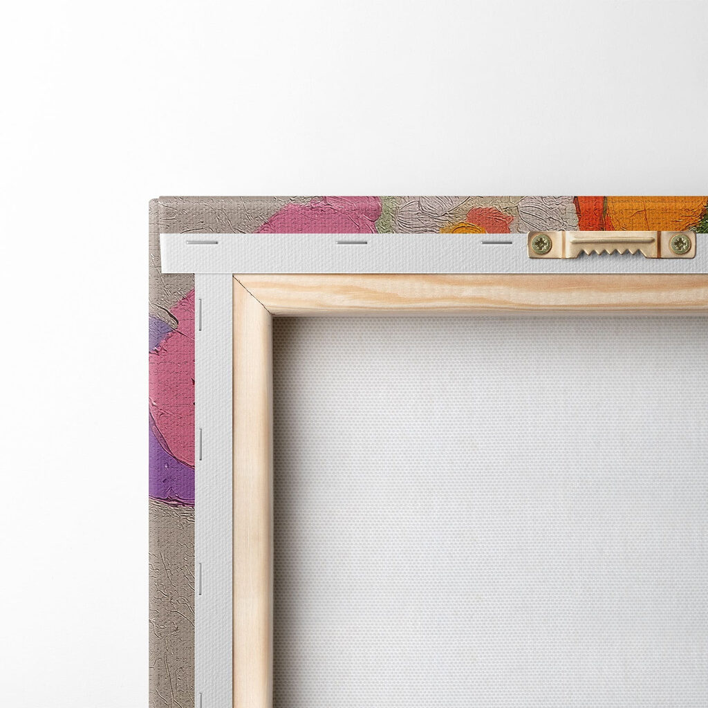 Bouquet dans un vase — dos