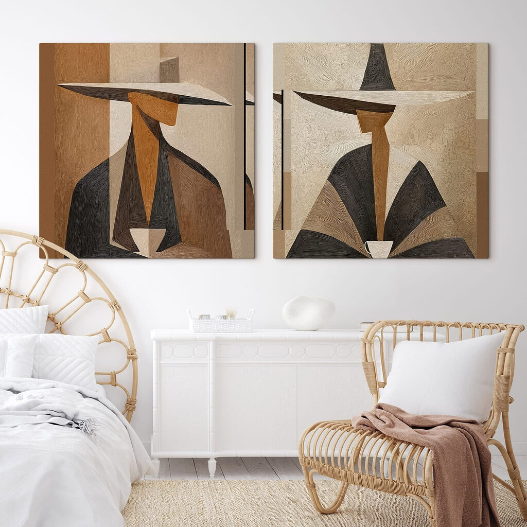 Collage au chapeau — intérieur 1