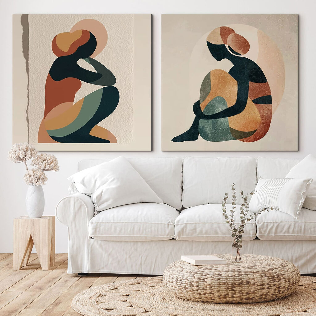 Femmes au repos dans un intérieur