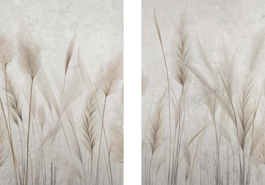 Herbes légères — motif complet