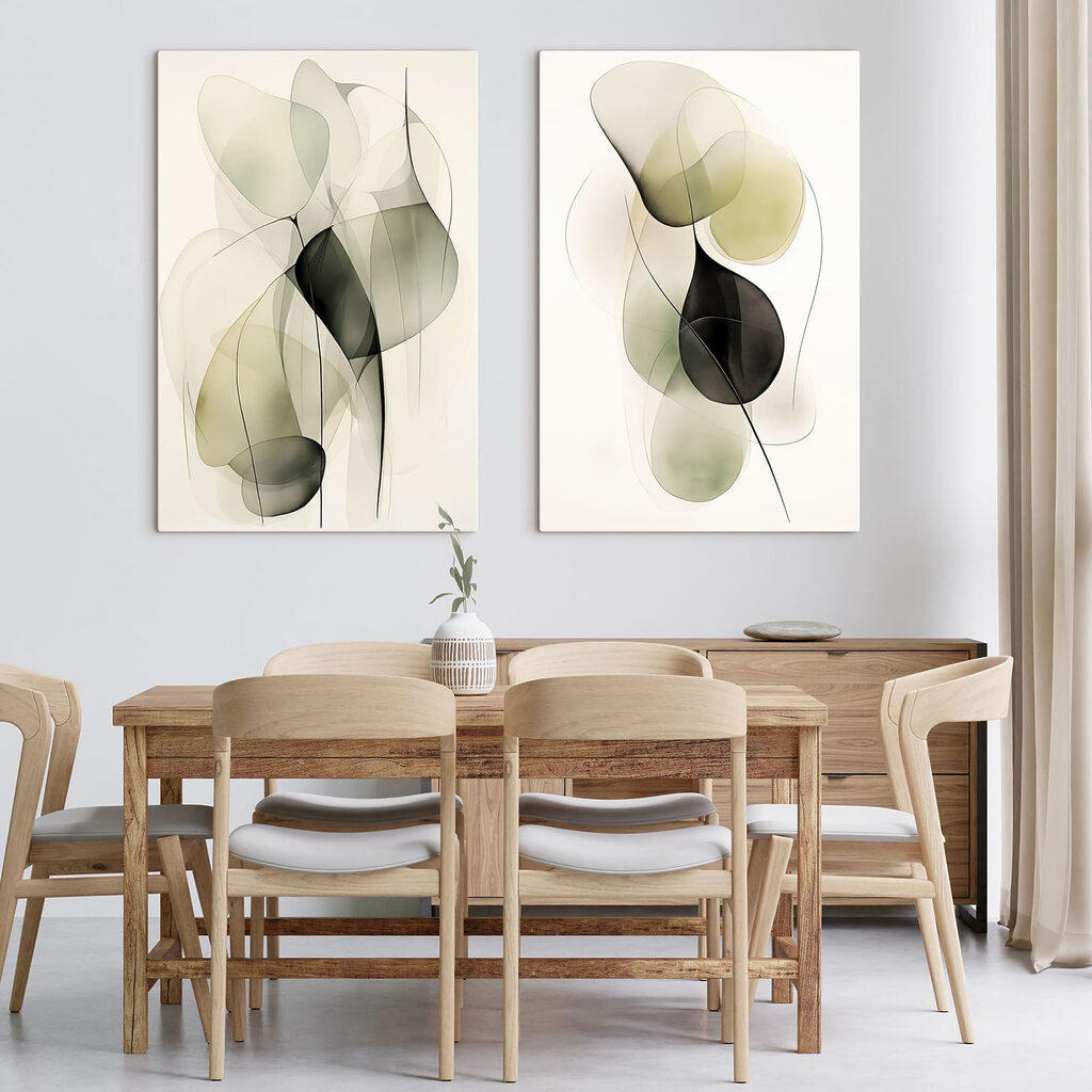 Feuilles de lumière — intérieur 1