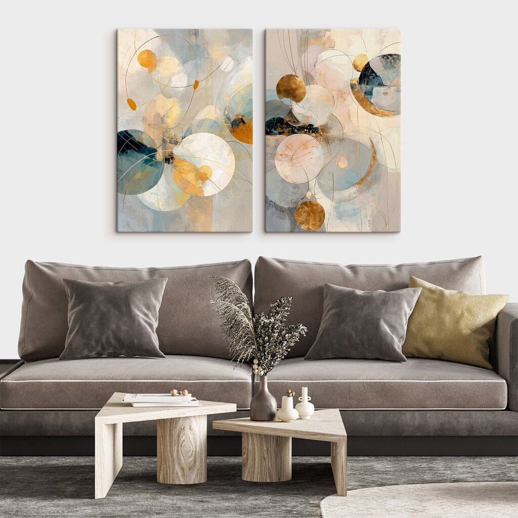 Cercles et fils d’or — intérieur 1