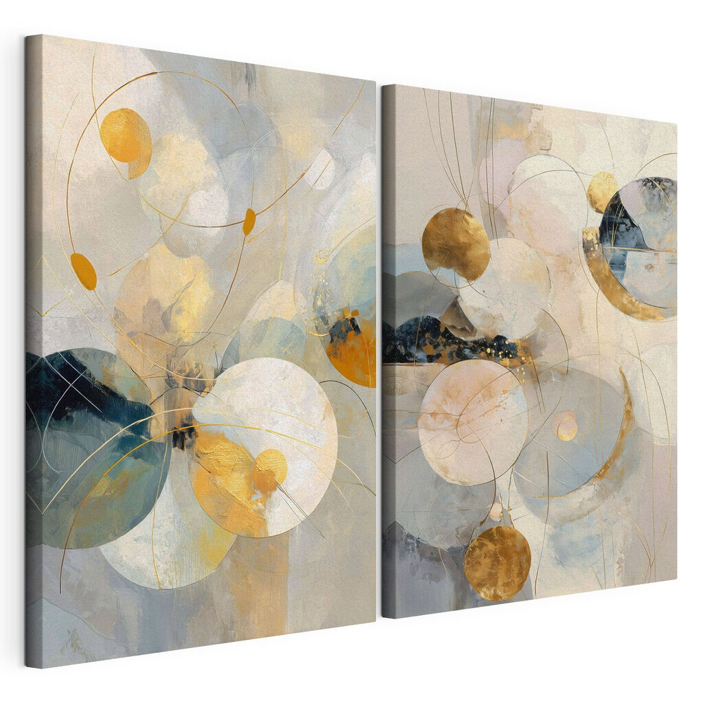Cercles et fils d’or — vue du produit