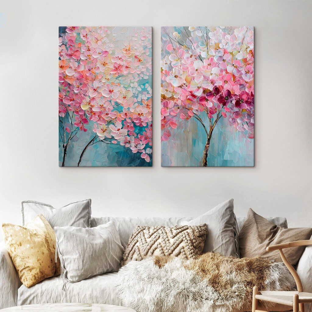 Arbres en fleurs — intérieur 1