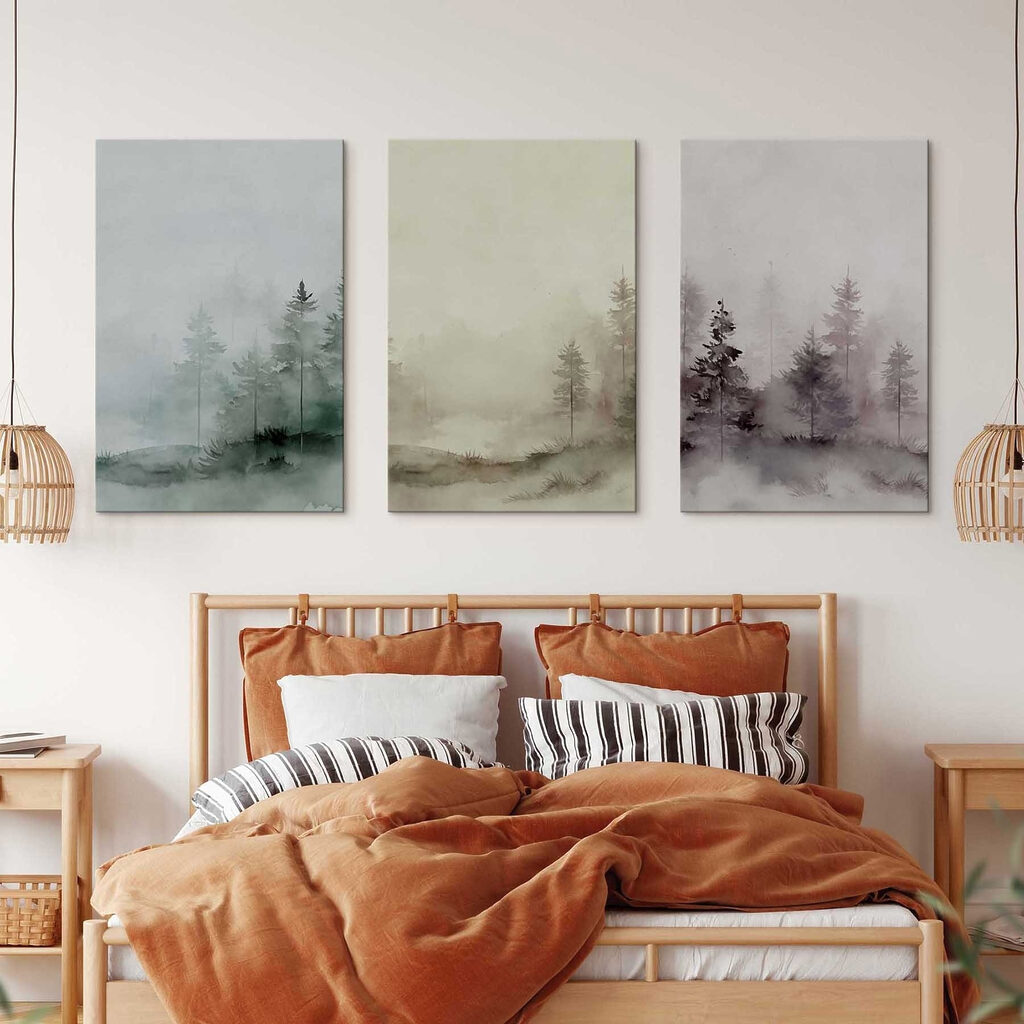 Pins aquarellés — intérieur 2