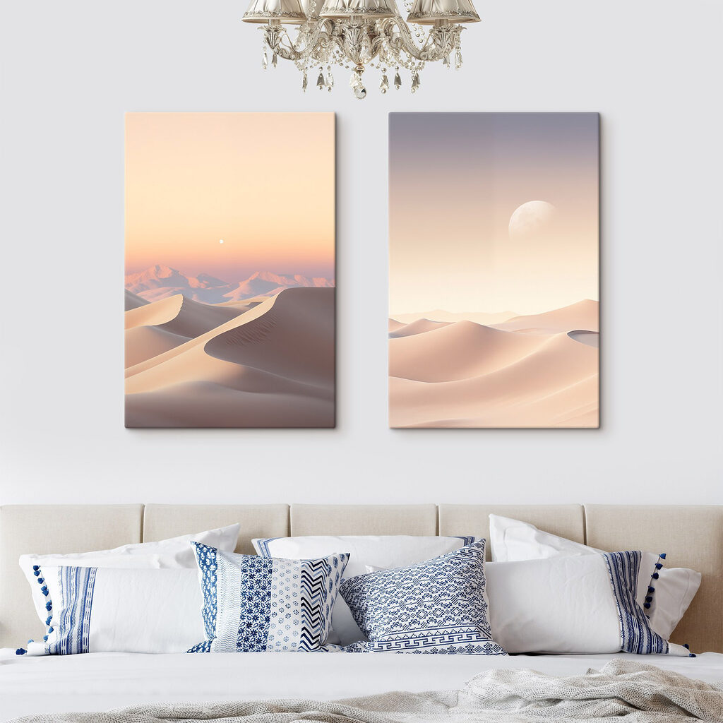 Lune sur les dunes — intérieur 2