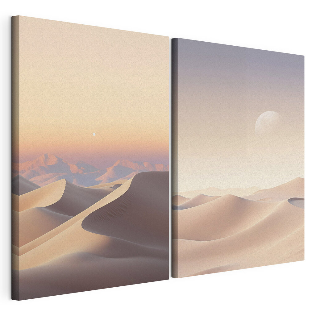 Lune sur les dunes — vue du produit