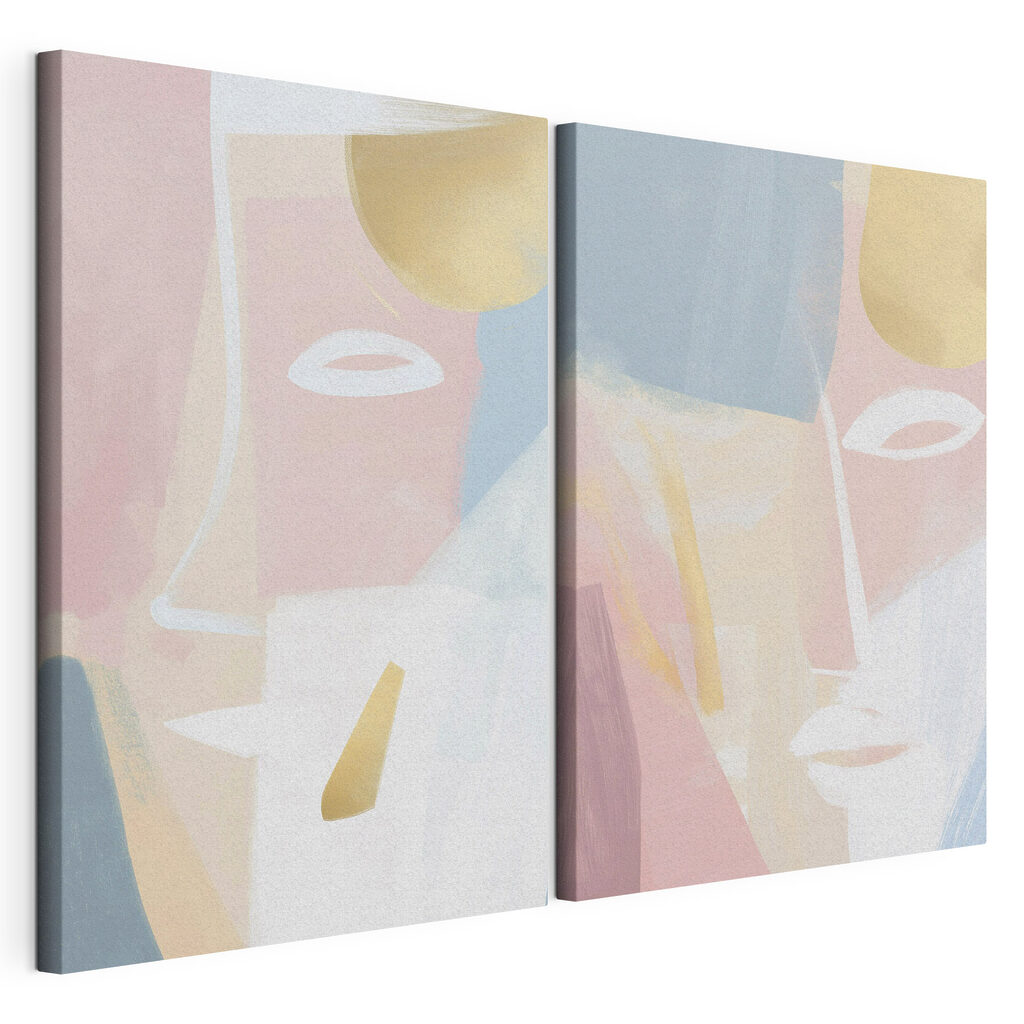 Visage abstrait — vue du produit