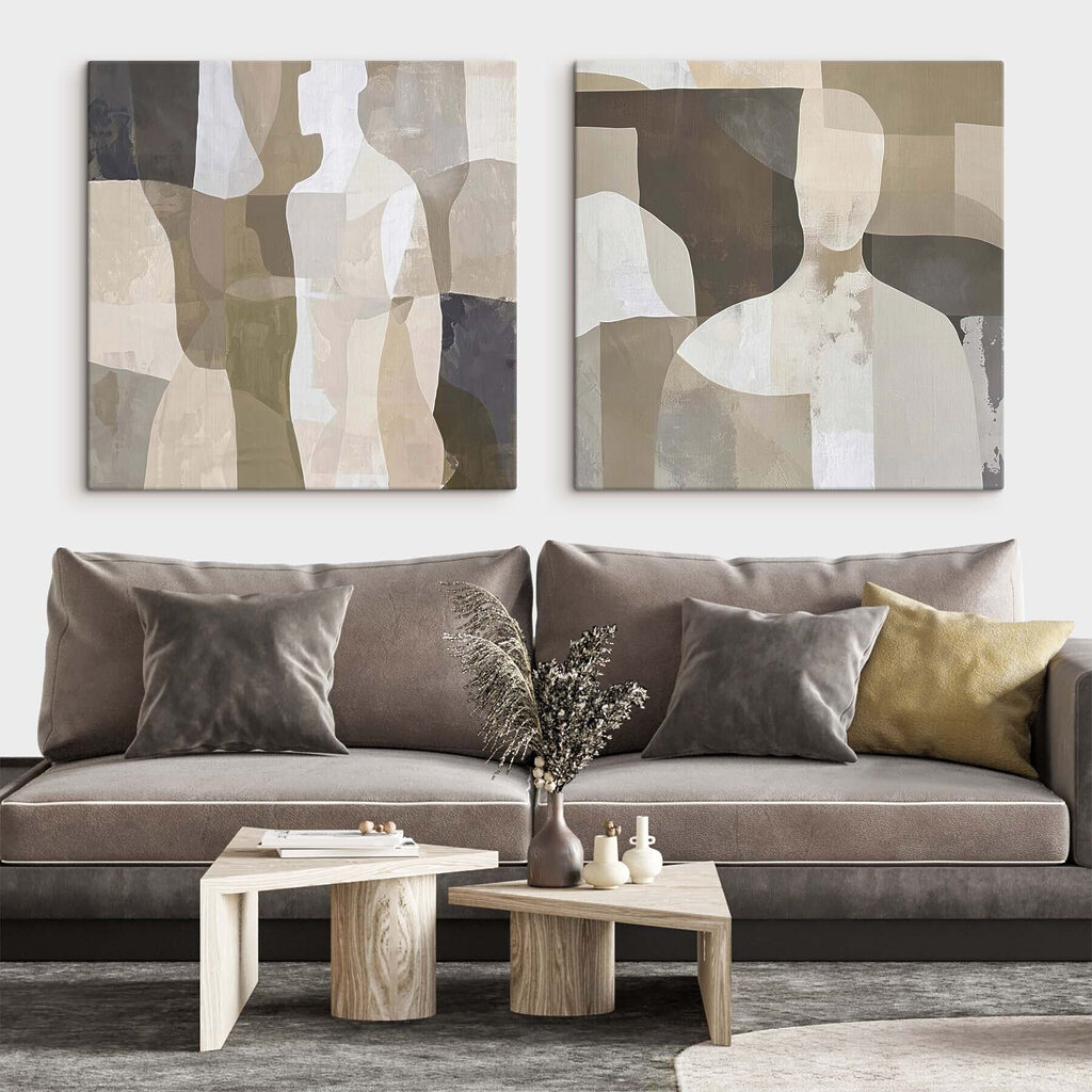 Silhouettes superposées — intérieur 1