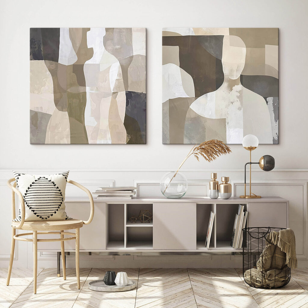 Silhouettes superposées — intérieur 2