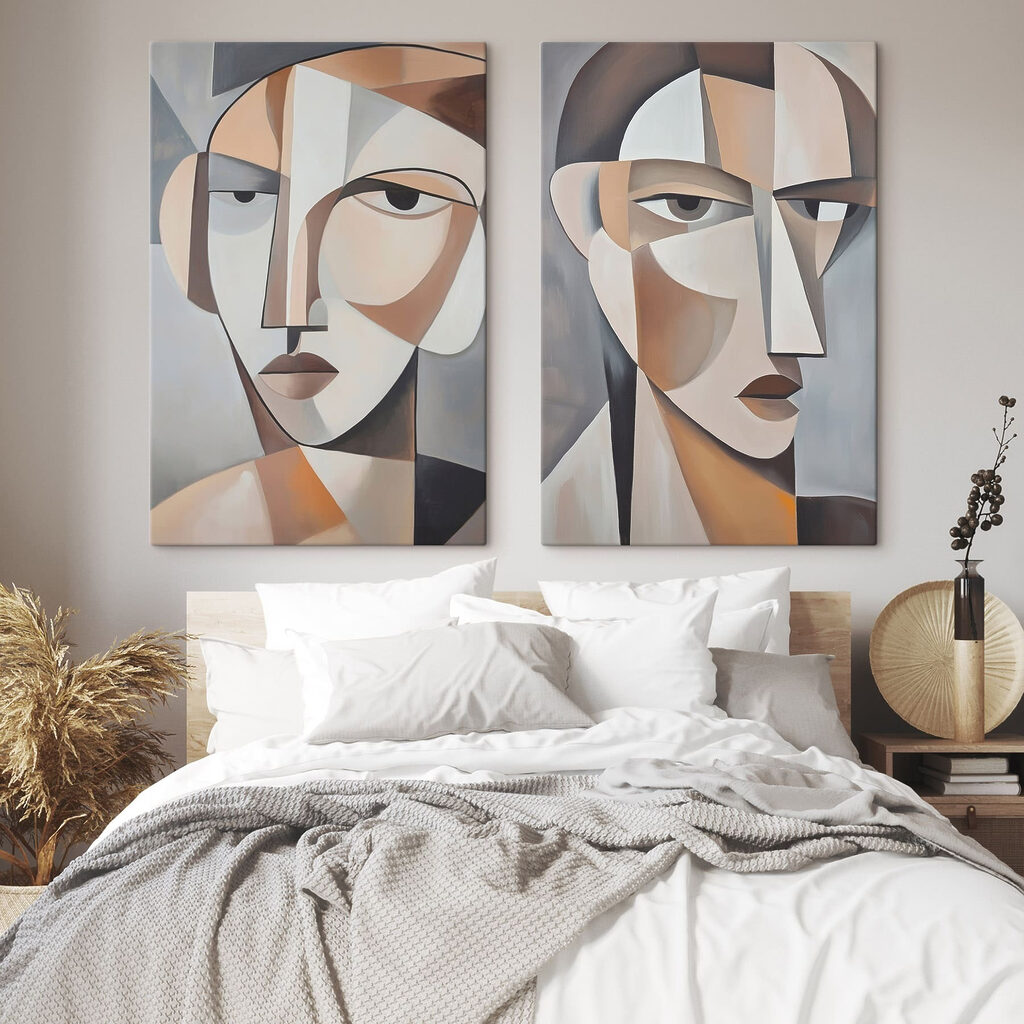 Visages au regard direct — intérieur 1