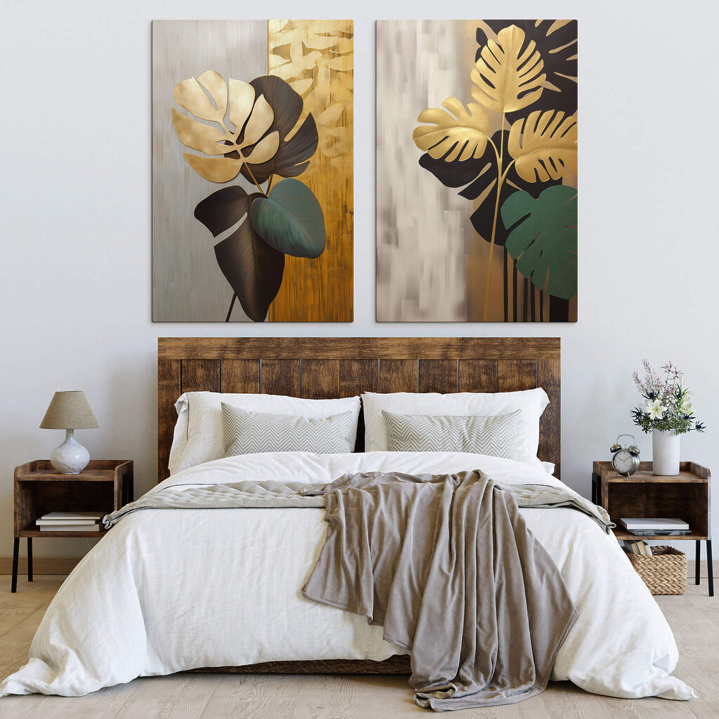 Feuilles de monstera — intérieur 2