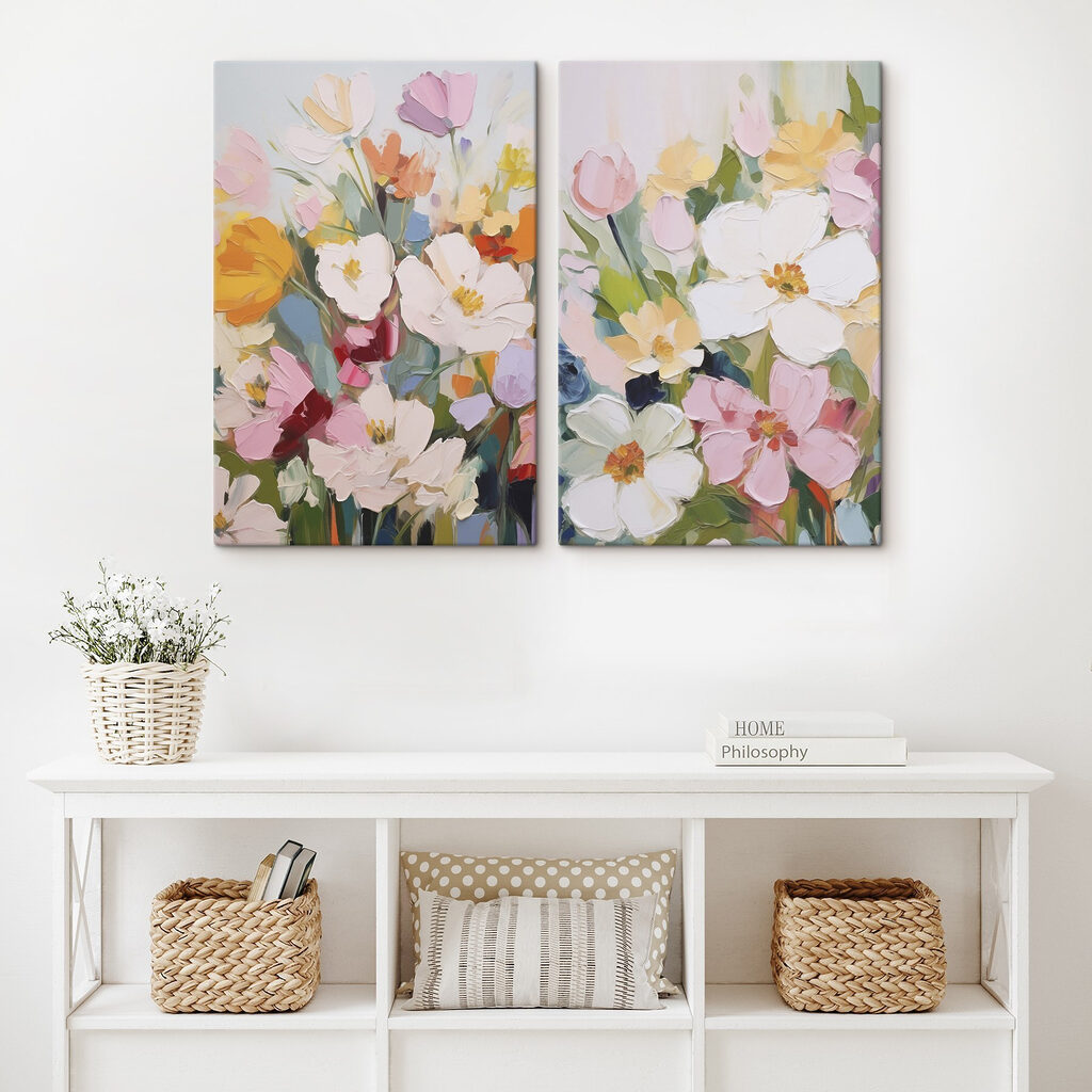 Mêlée fleurie — intérieur 2