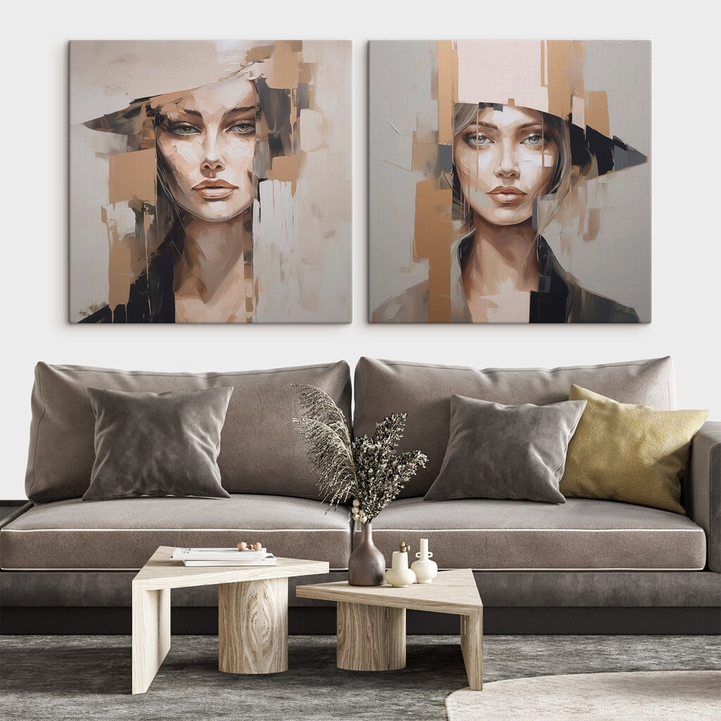 Regard entre les formes — intérieur 2