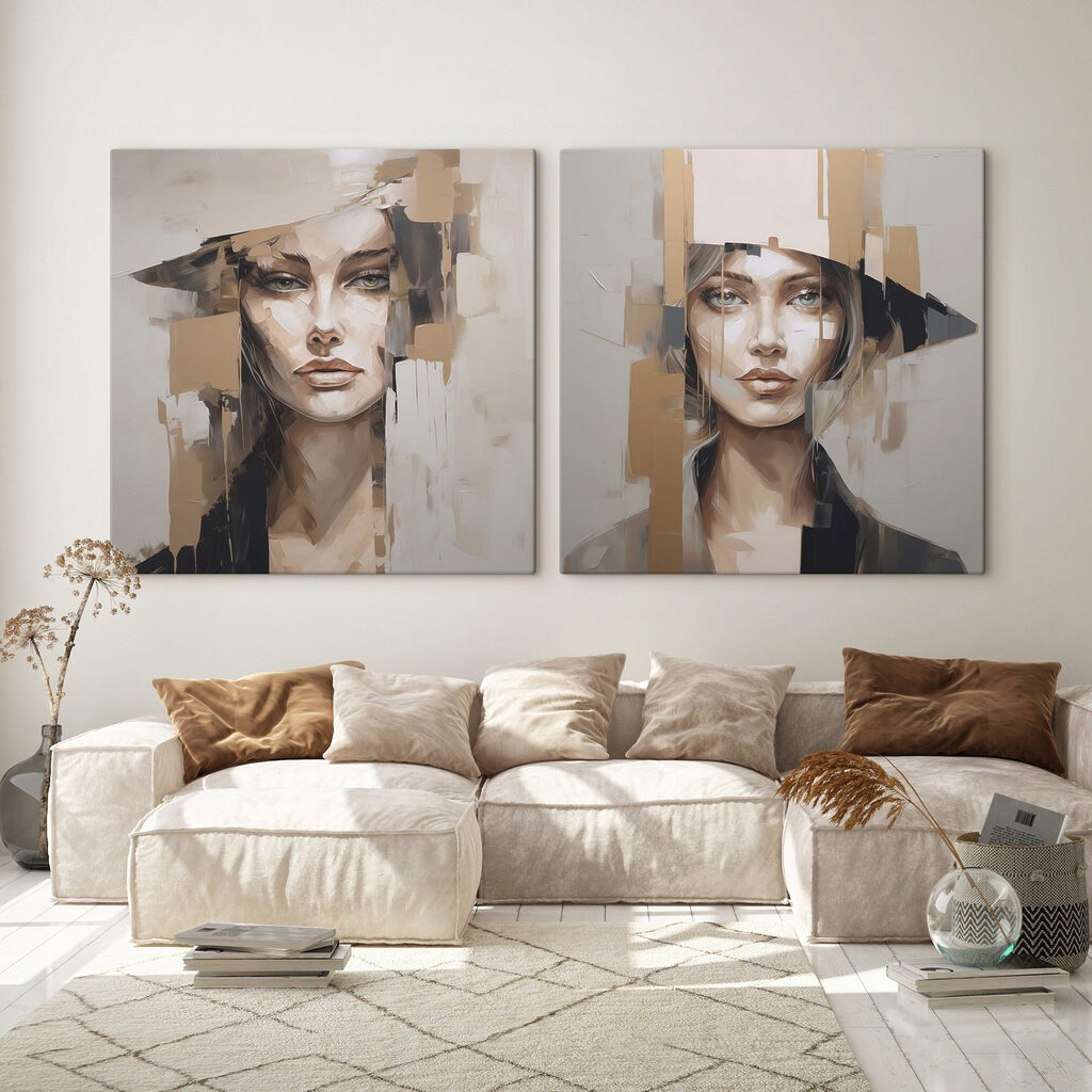 Regard entre les formes — intérieur 1