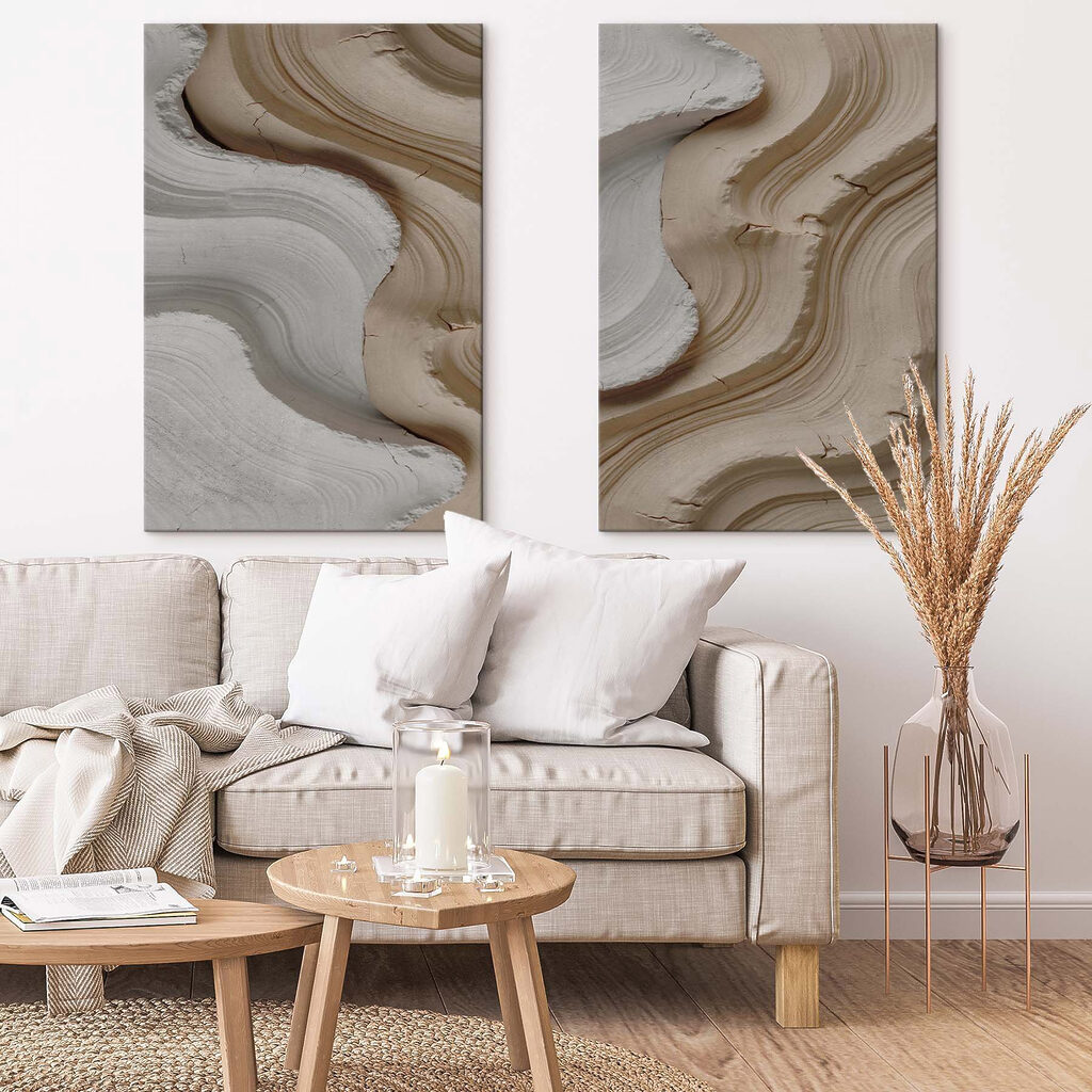 Ondulations couleur terre — intérieur 2