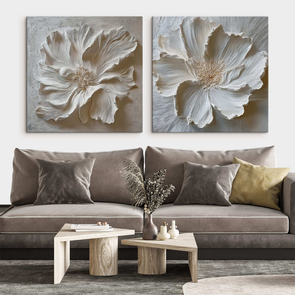 Corolles blanches — intérieur 2