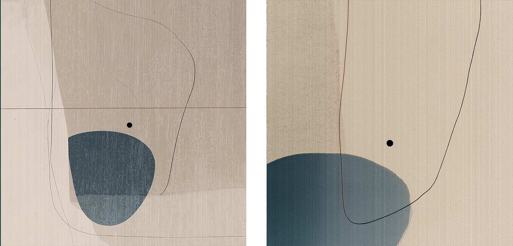 Forme, ligne et point — motif complet