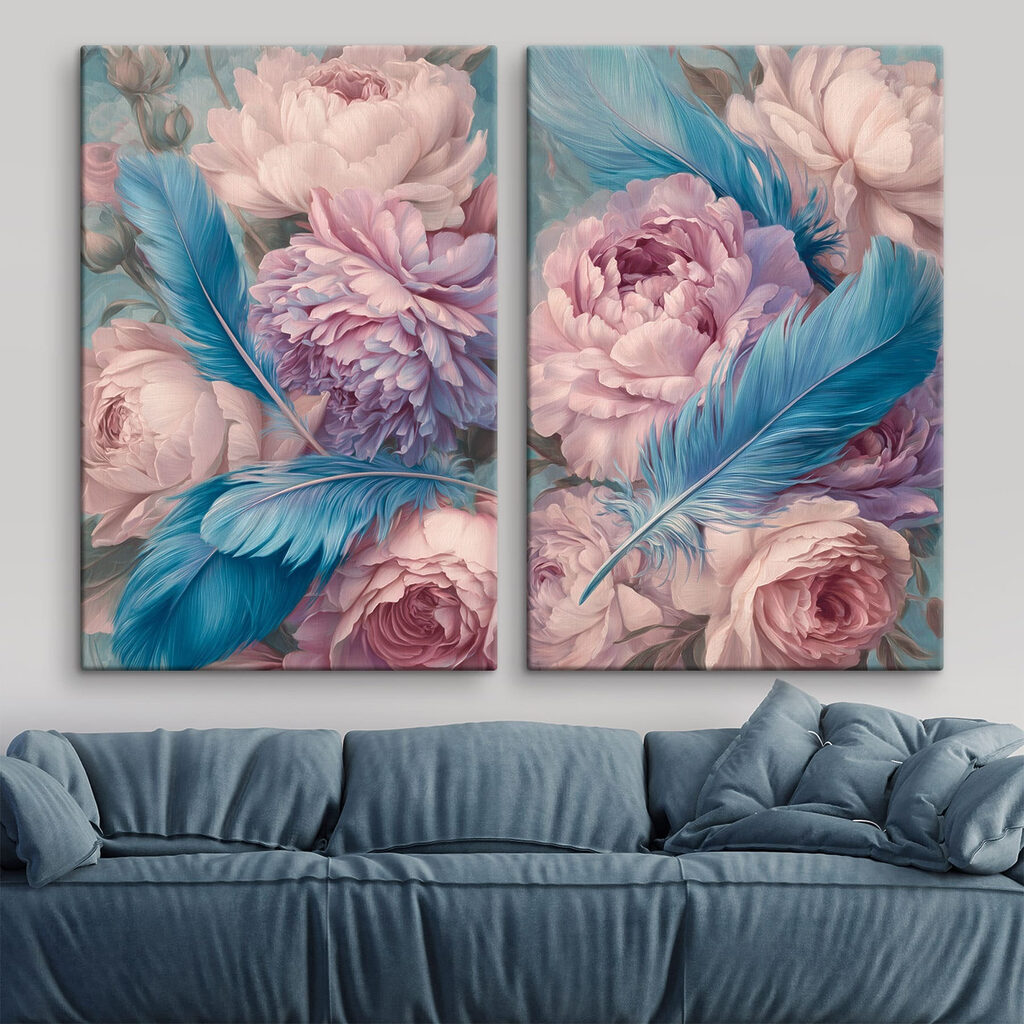Fleurs et plumes — intérieur 1