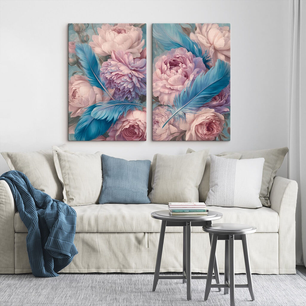 Fleurs et plumes — intérieur 2