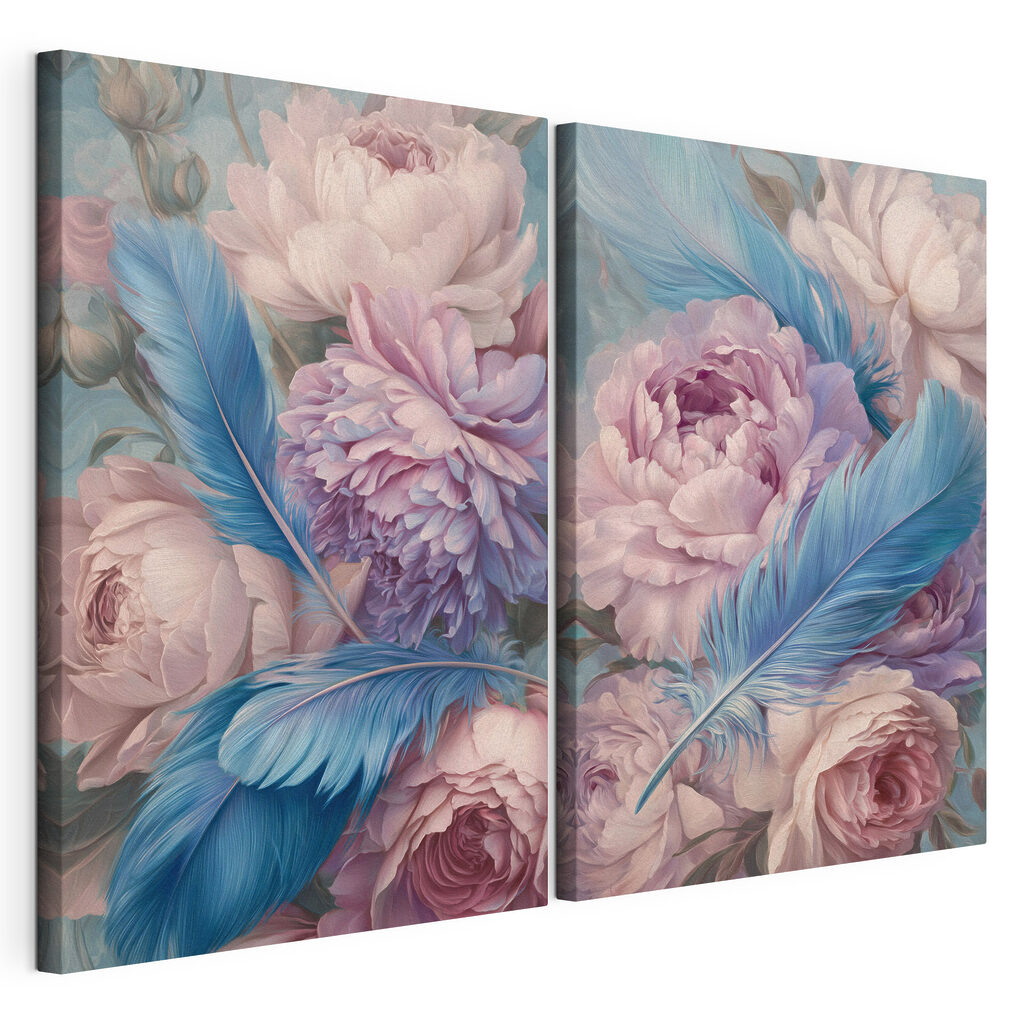 Fleurs et plumes — vue du produit