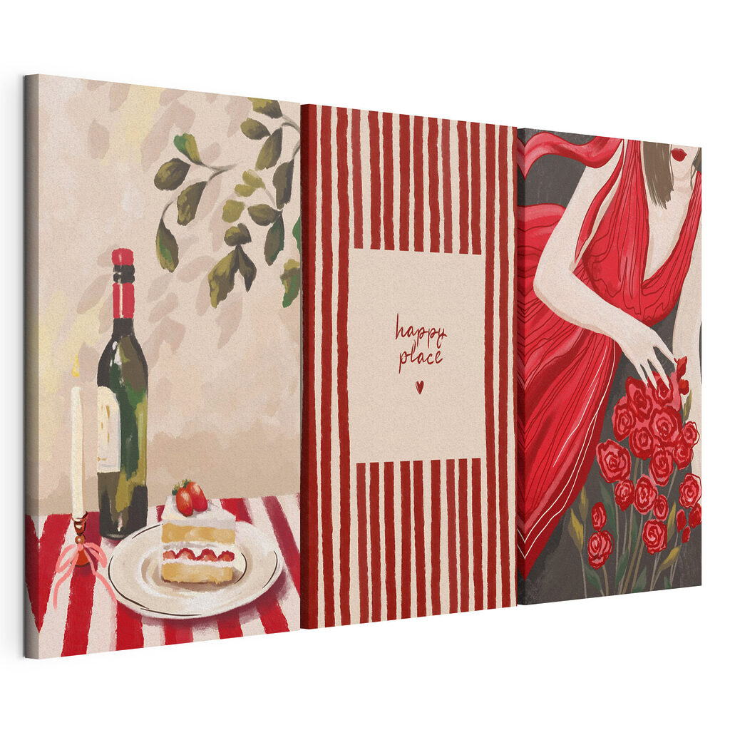 Instants en rouge — vue du produit