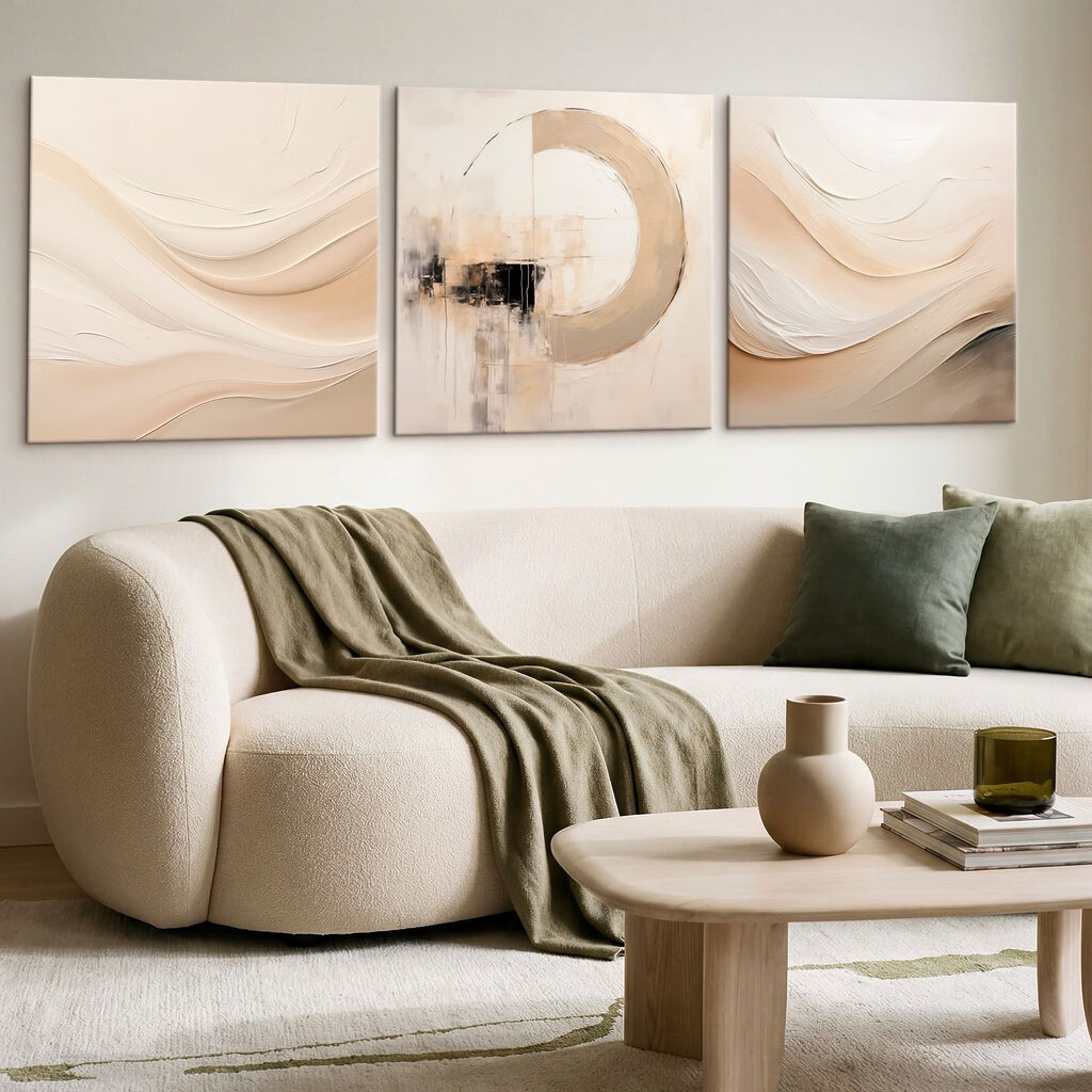 Cercle parmi les vagues — intérieur 1