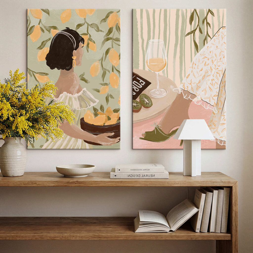 Femme aux citrons — intérieur 1