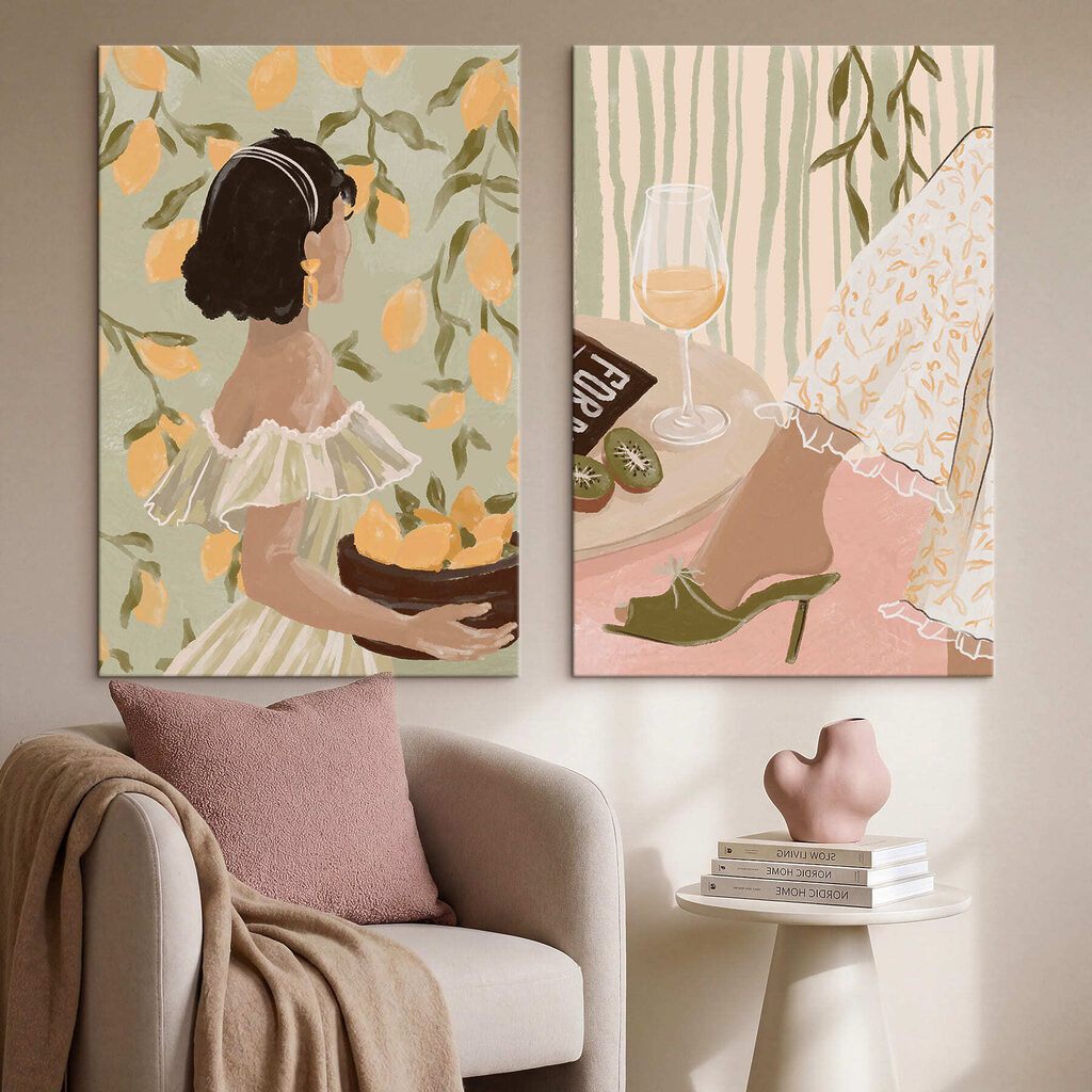 Femme aux citrons — intérieur 3