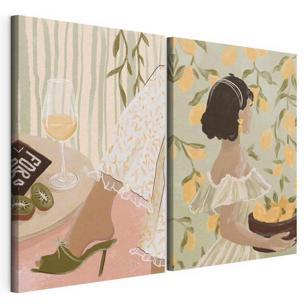 Femme aux citrons — vue du produit
