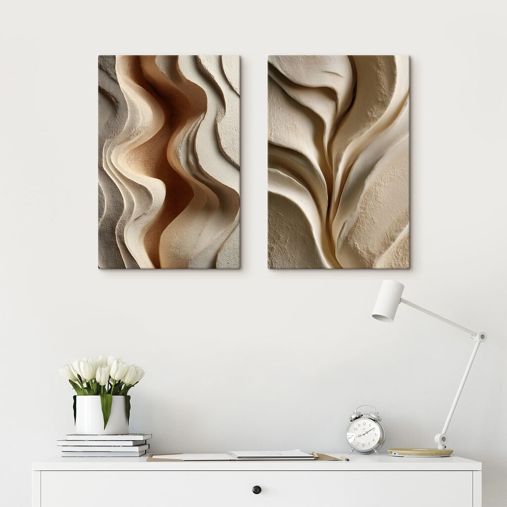 Courbes aux tons chauds — intérieur 2