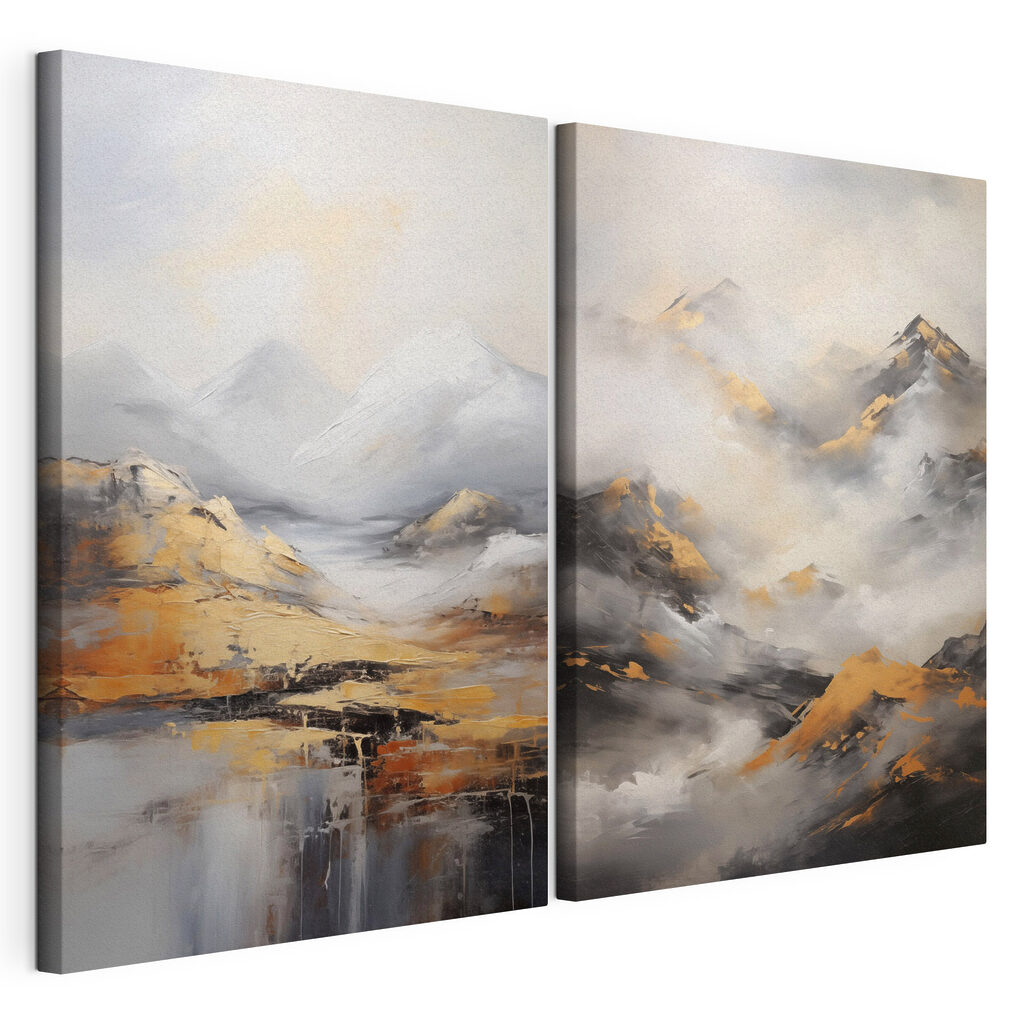 Sommets dans les nuages — vue du produit