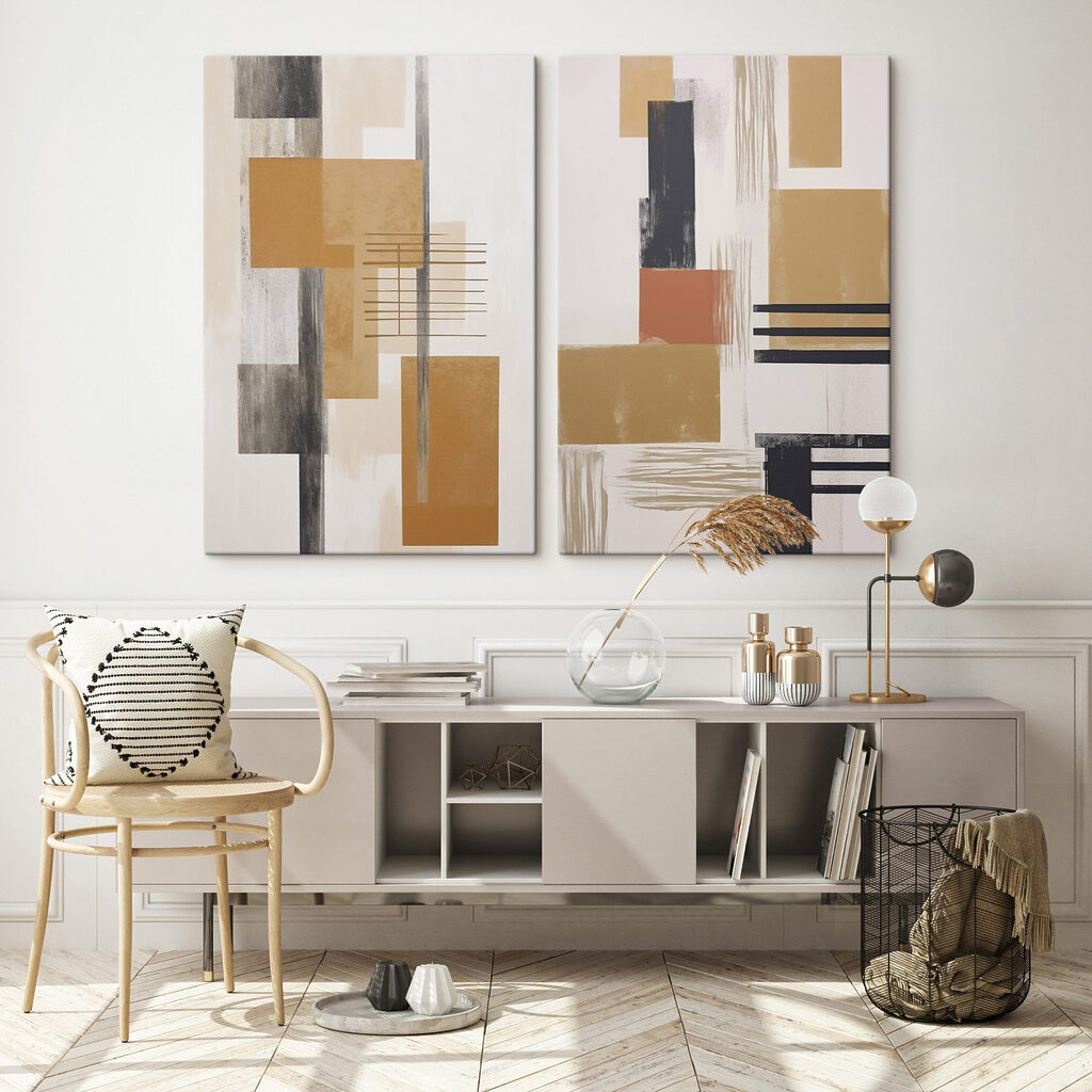 Rectangles et lignes — intérieur 2