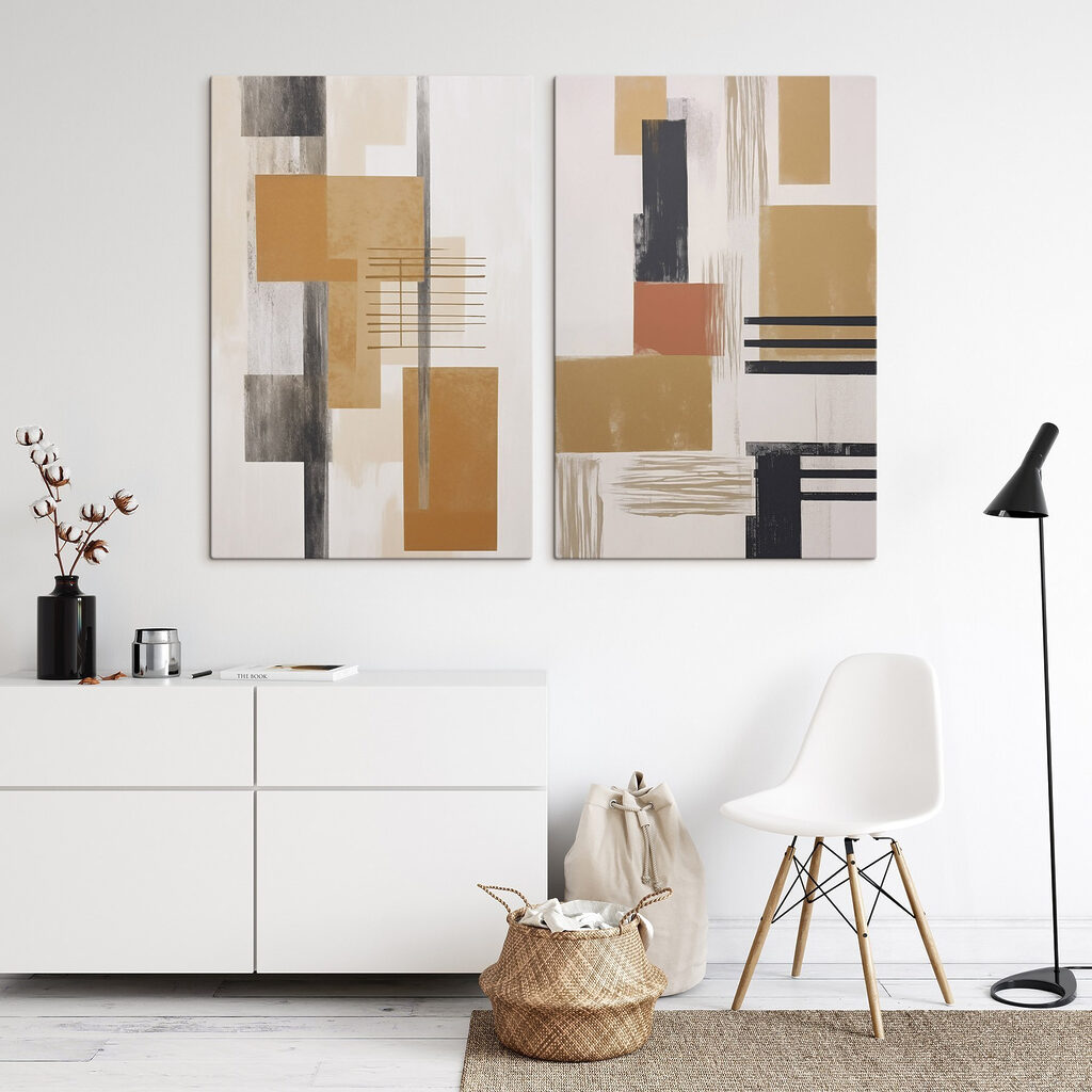 Rectangles et lignes — intérieur 1