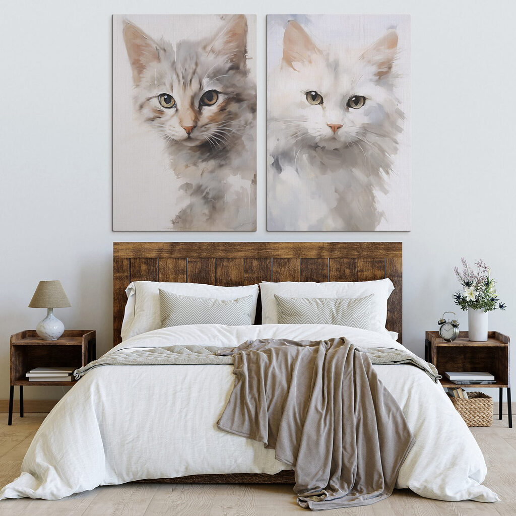 Deux chatons — intérieur 2