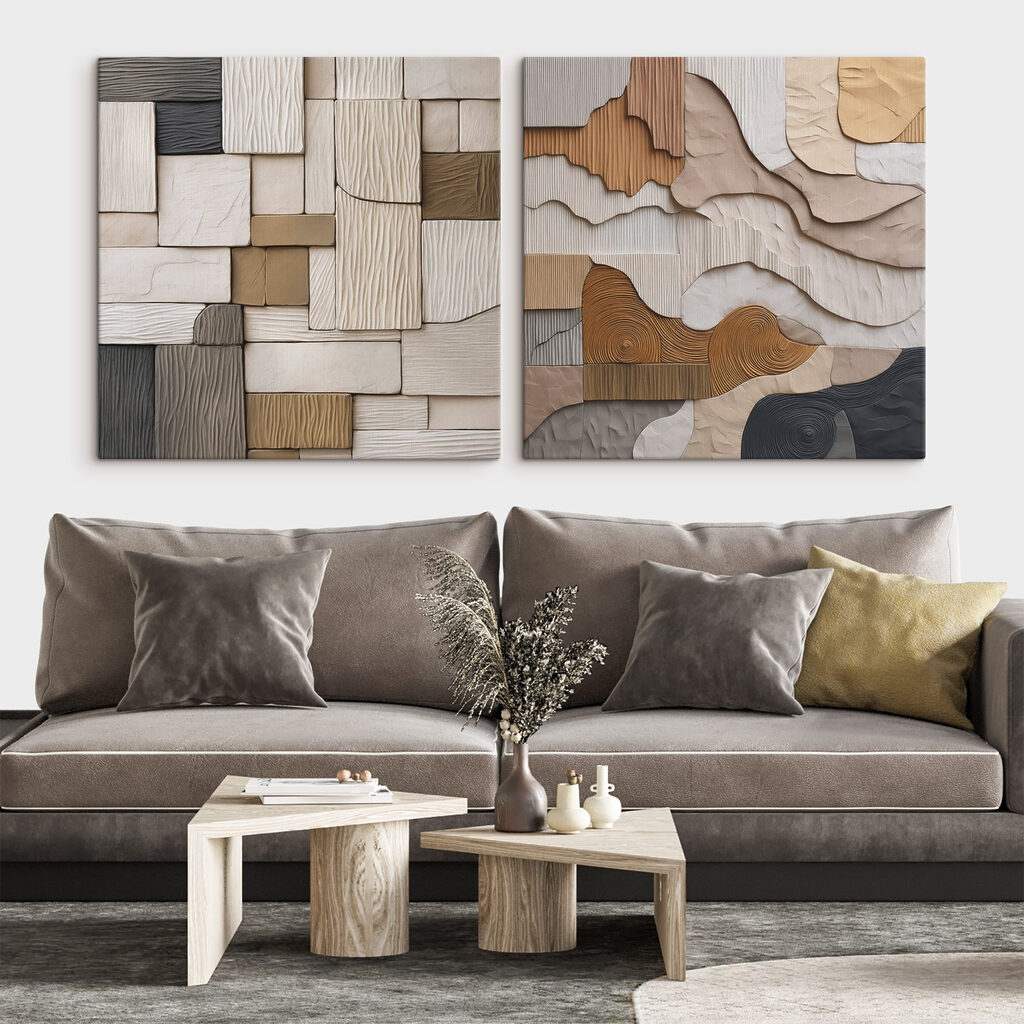Mosaïque de textures — intérieur 2