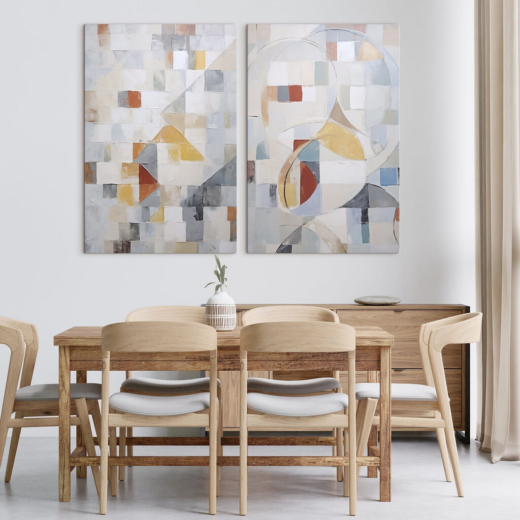 Carrés et cercles — intérieur 2