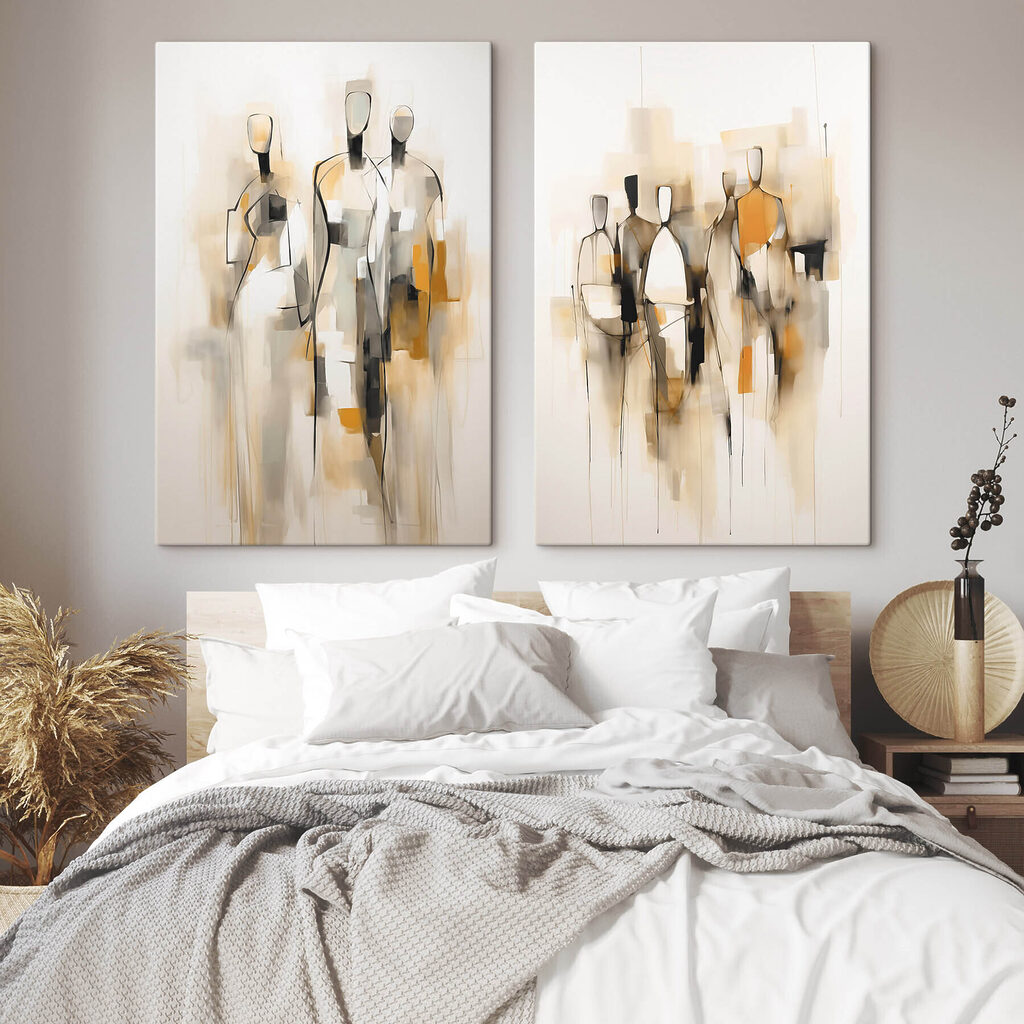 Silhouettes abstraites — intérieur 2