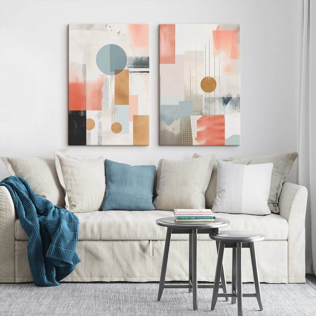 Jeu de formes corail — intérieur 2