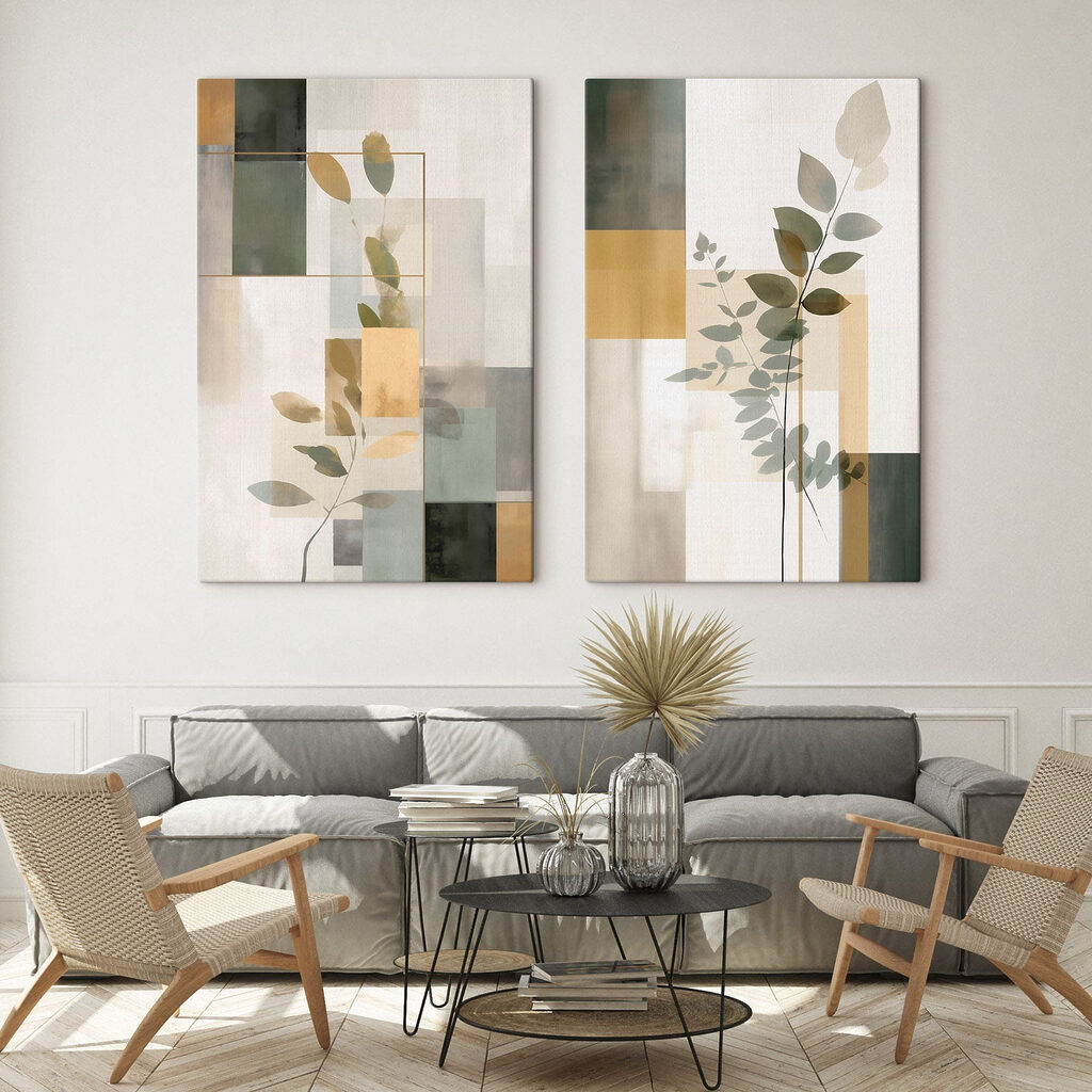 Feuillage et aplats — intérieur 1