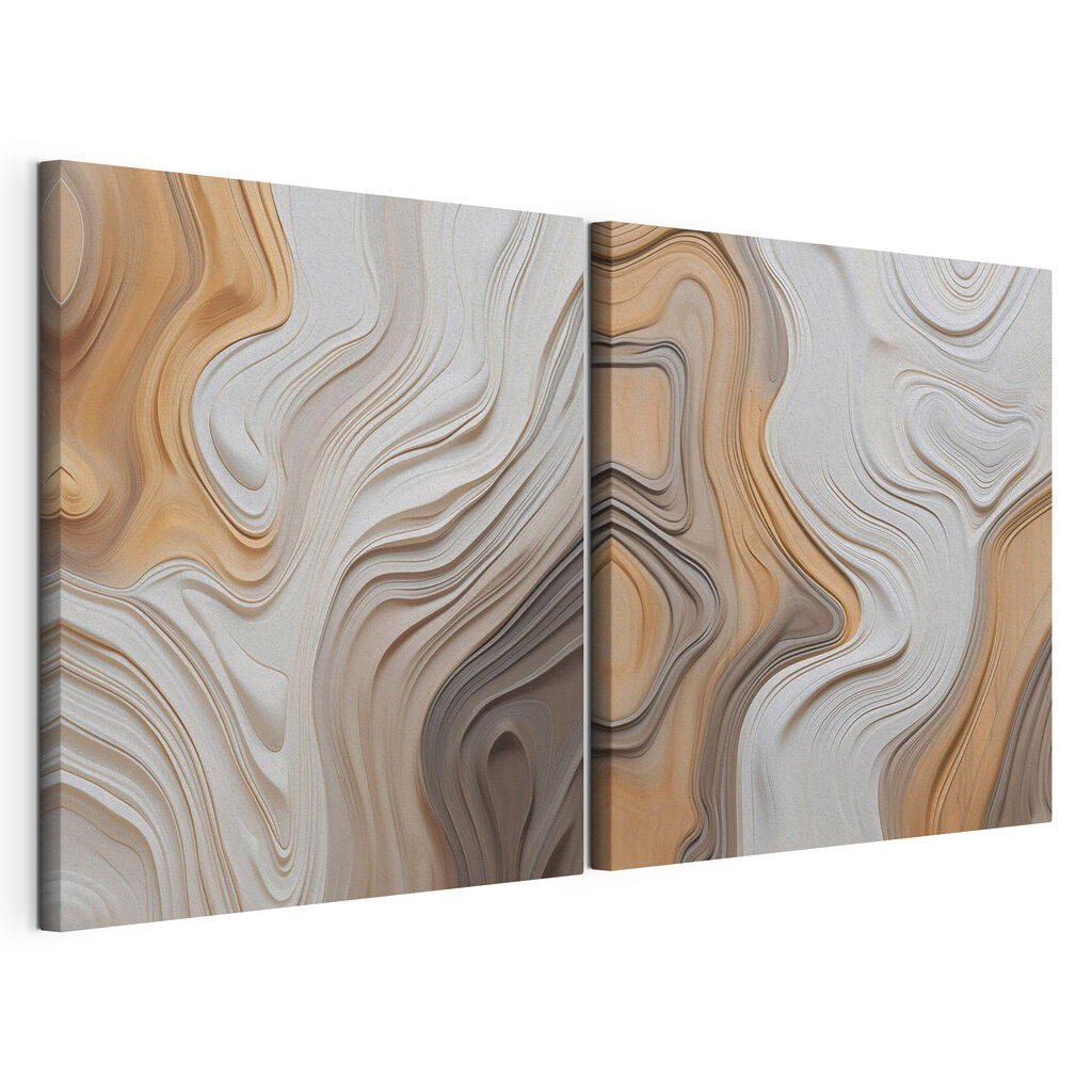 Ondulations couleur sable — vue du produit