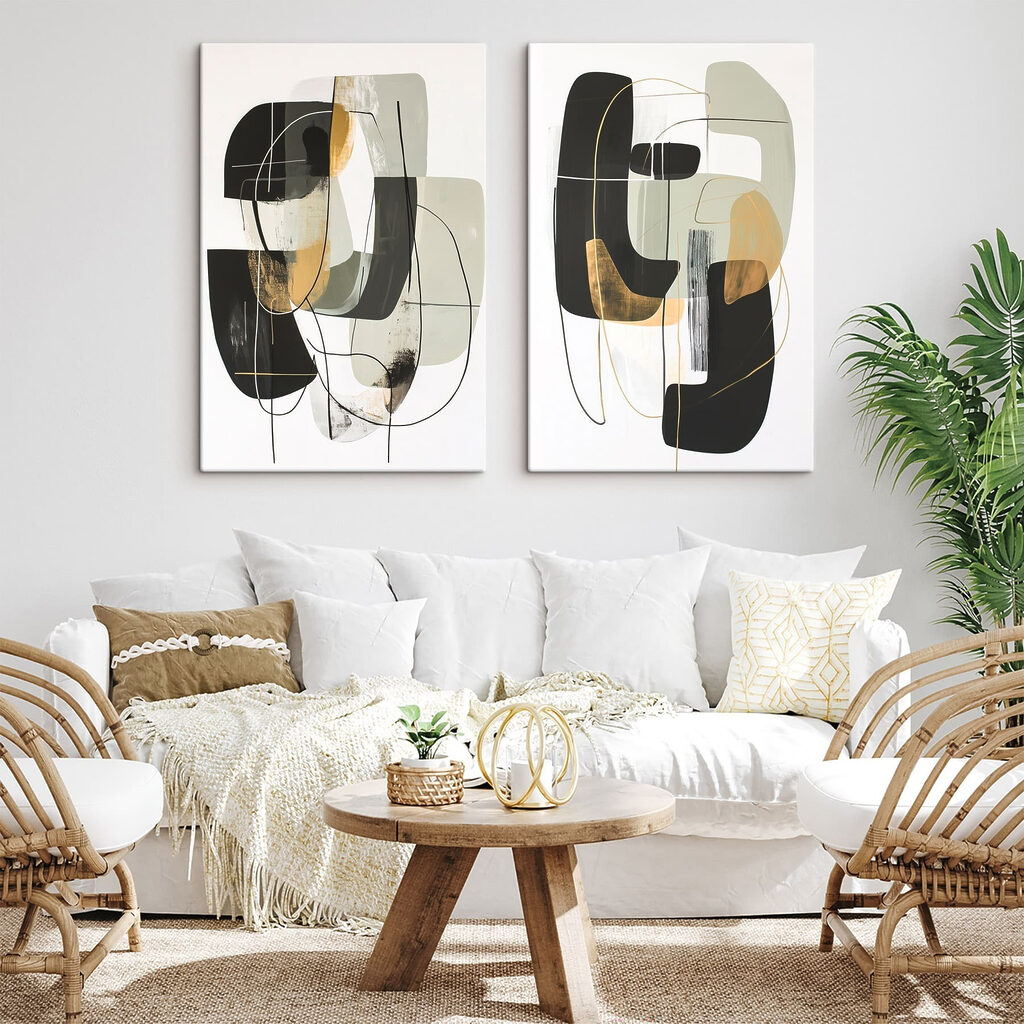 Formes et fils d’or — intérieur 2