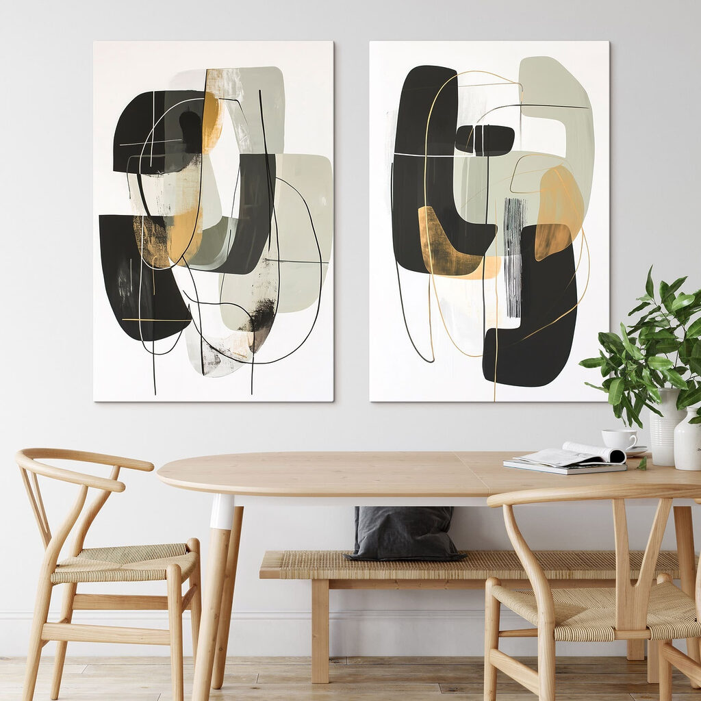 Formes et fils d’or — intérieur 1